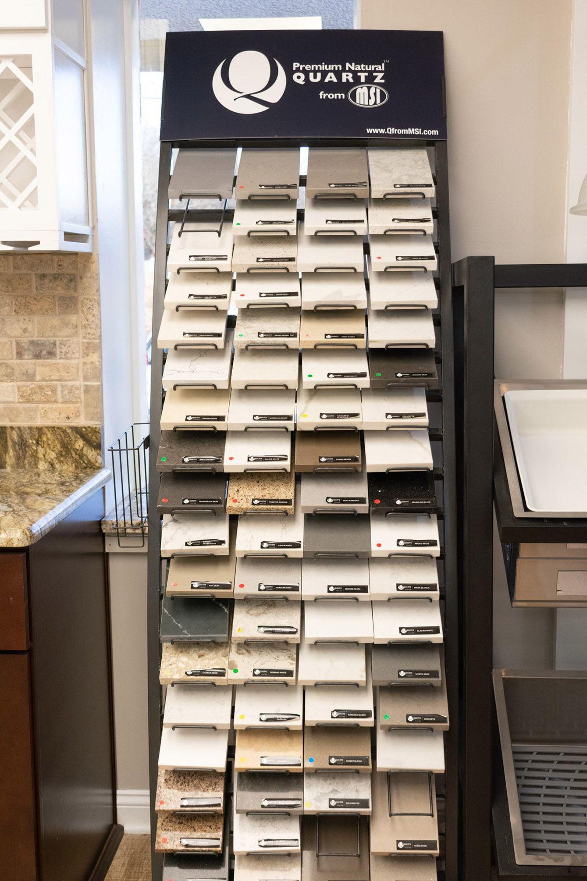 greenville Showroom Tile Samples