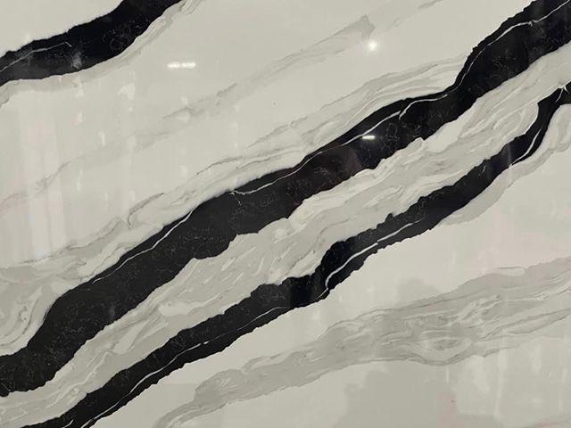 Panda White Quartz Countertop
