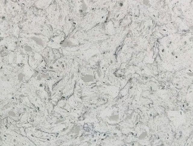 White Glacier Quartz Countertop