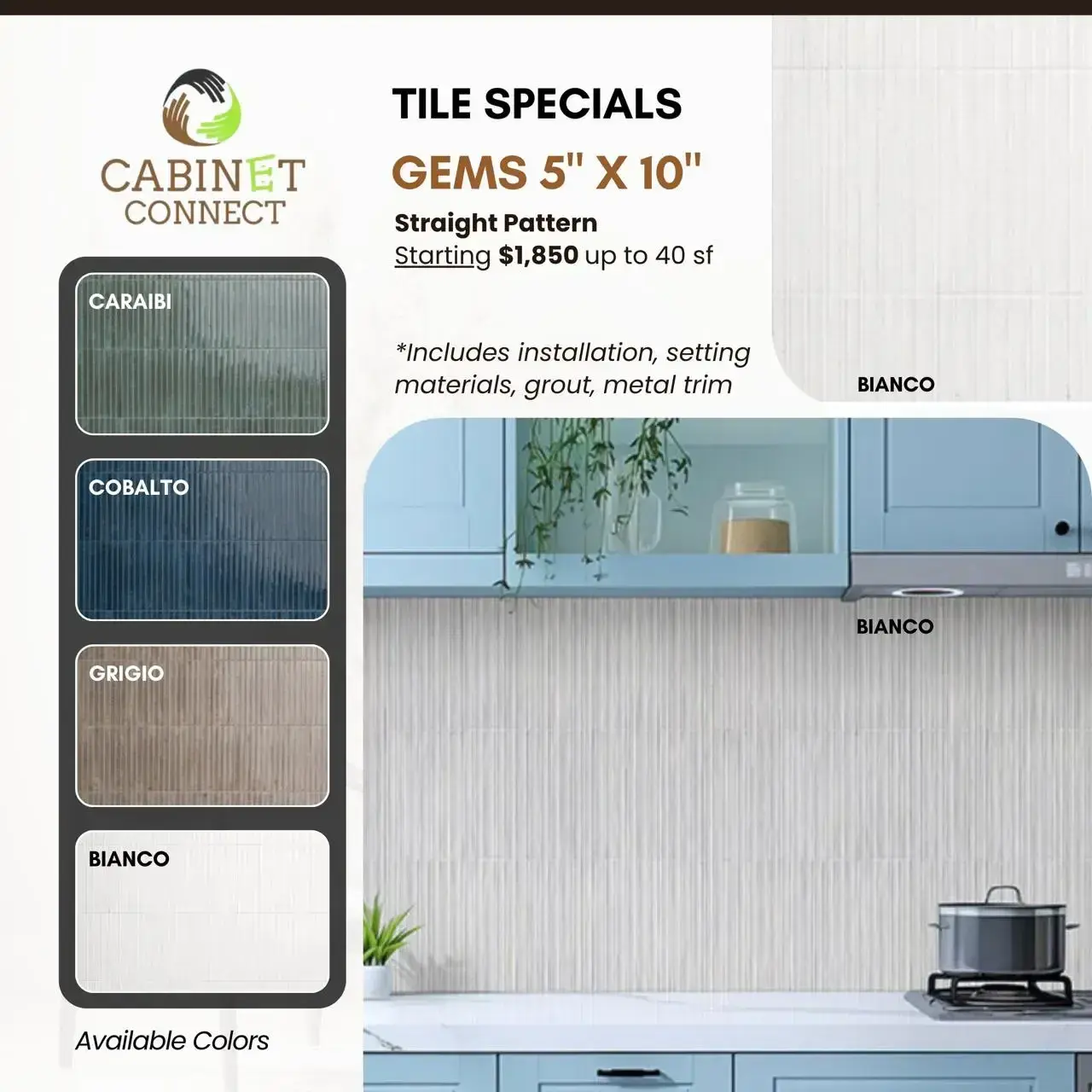 Gems 5"x10" Tile Specials